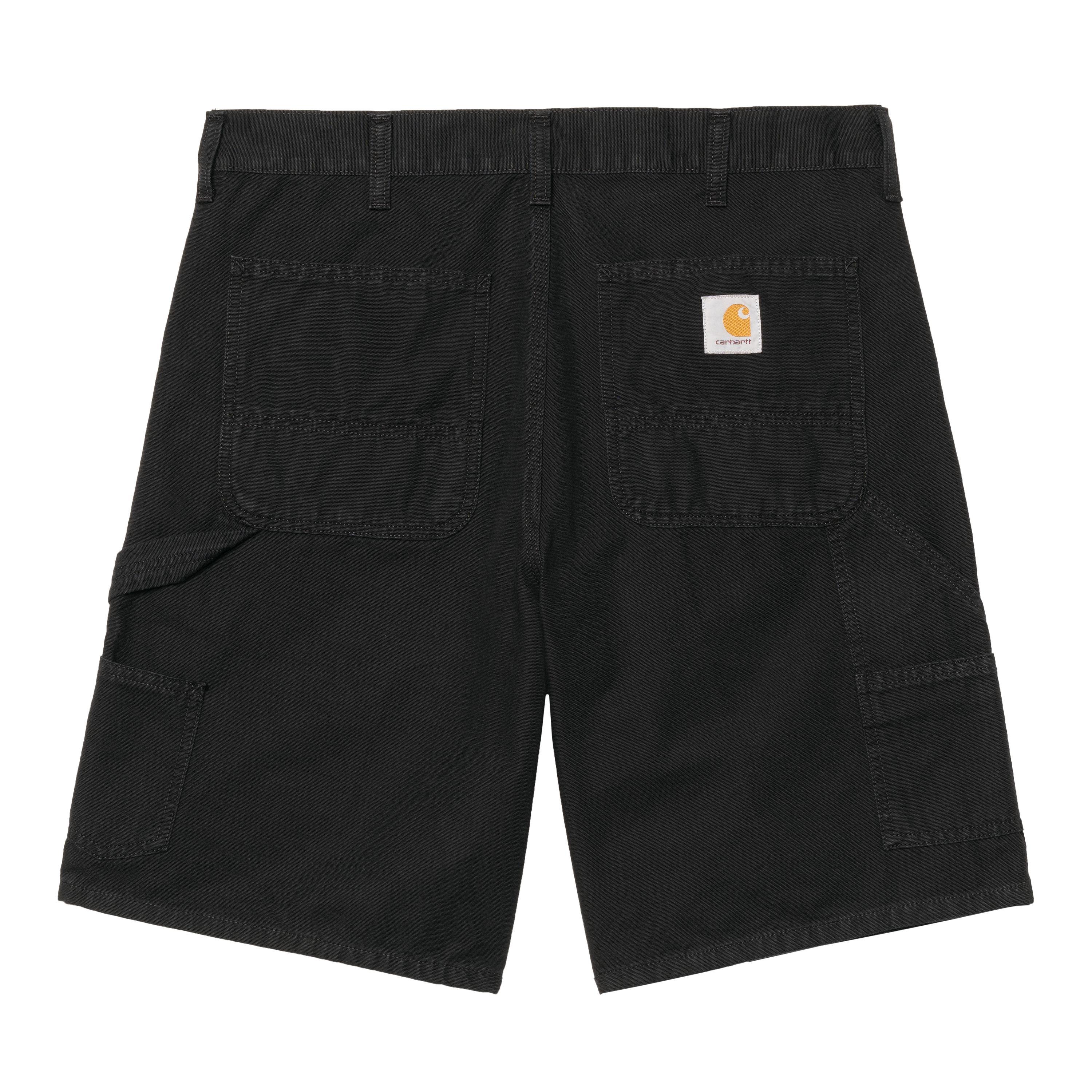 Carhartt WIP Double Knee Short in Zwart
